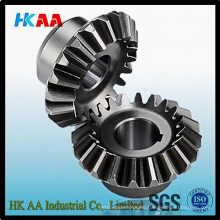 Custom Machining Helical Bevel Gear, Mini Steel Helical Bevel Gear